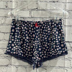 5 for $10 Ladies Midnight Cocoa sleep short Size L
